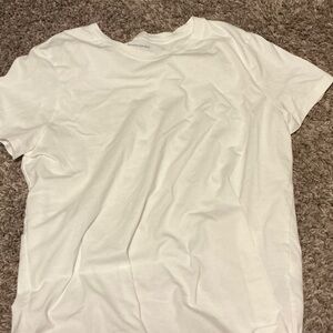 Banana Republic White Short Sleeve Tee